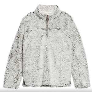 Thread & Supply Gray Sherpa Sweater